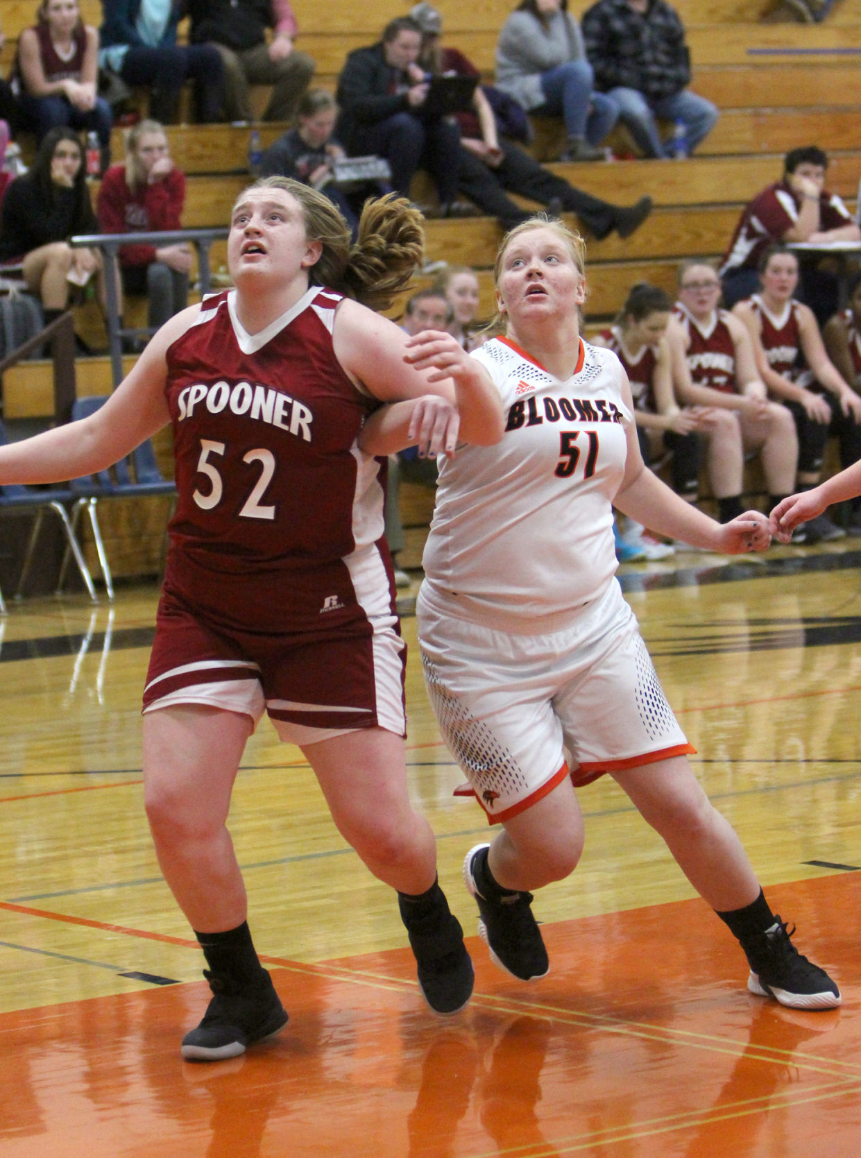 Spooner at Bloomer girls basketball 12-11-18